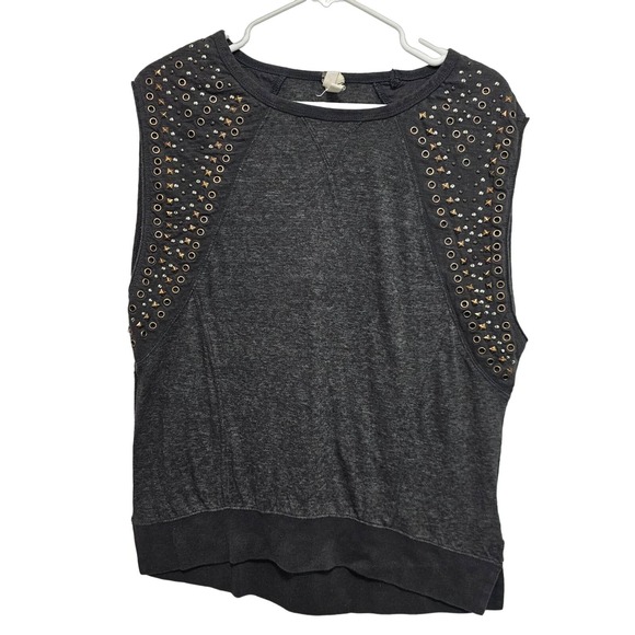 We The Free Shooting Star Tee at Free People Womens XS Sleeveless Slouchy Ladies - Picture 1 of 6